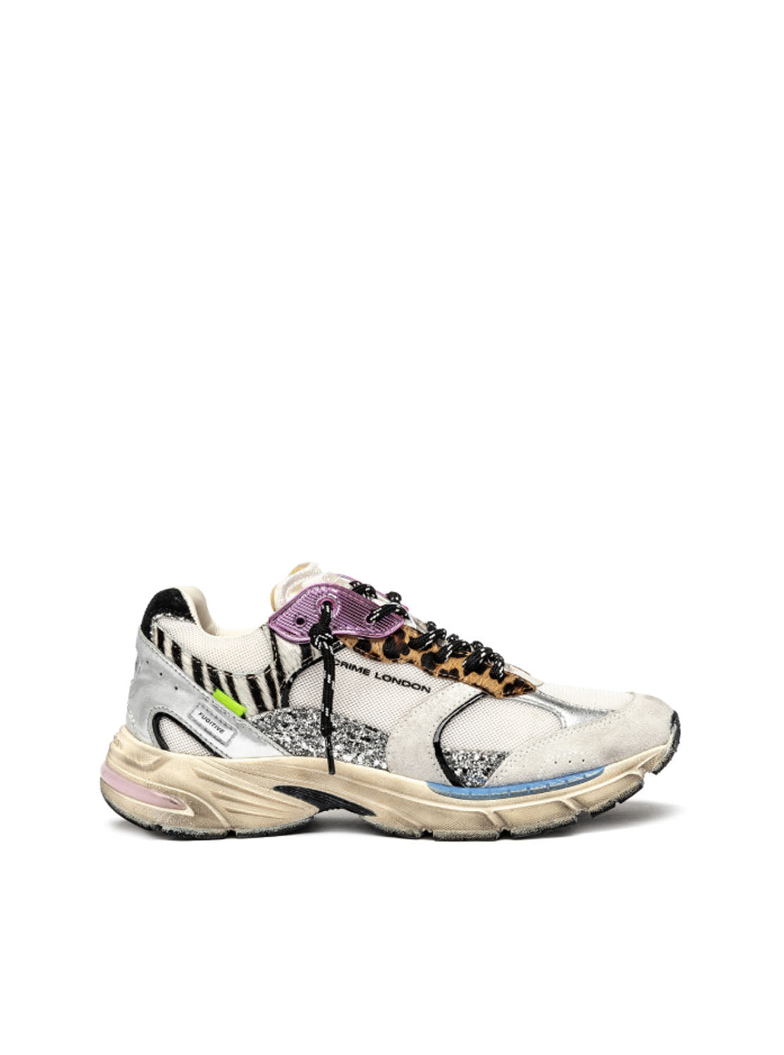 Deportivo "FUGITIVE" combi animal print