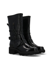 Bota biker negro