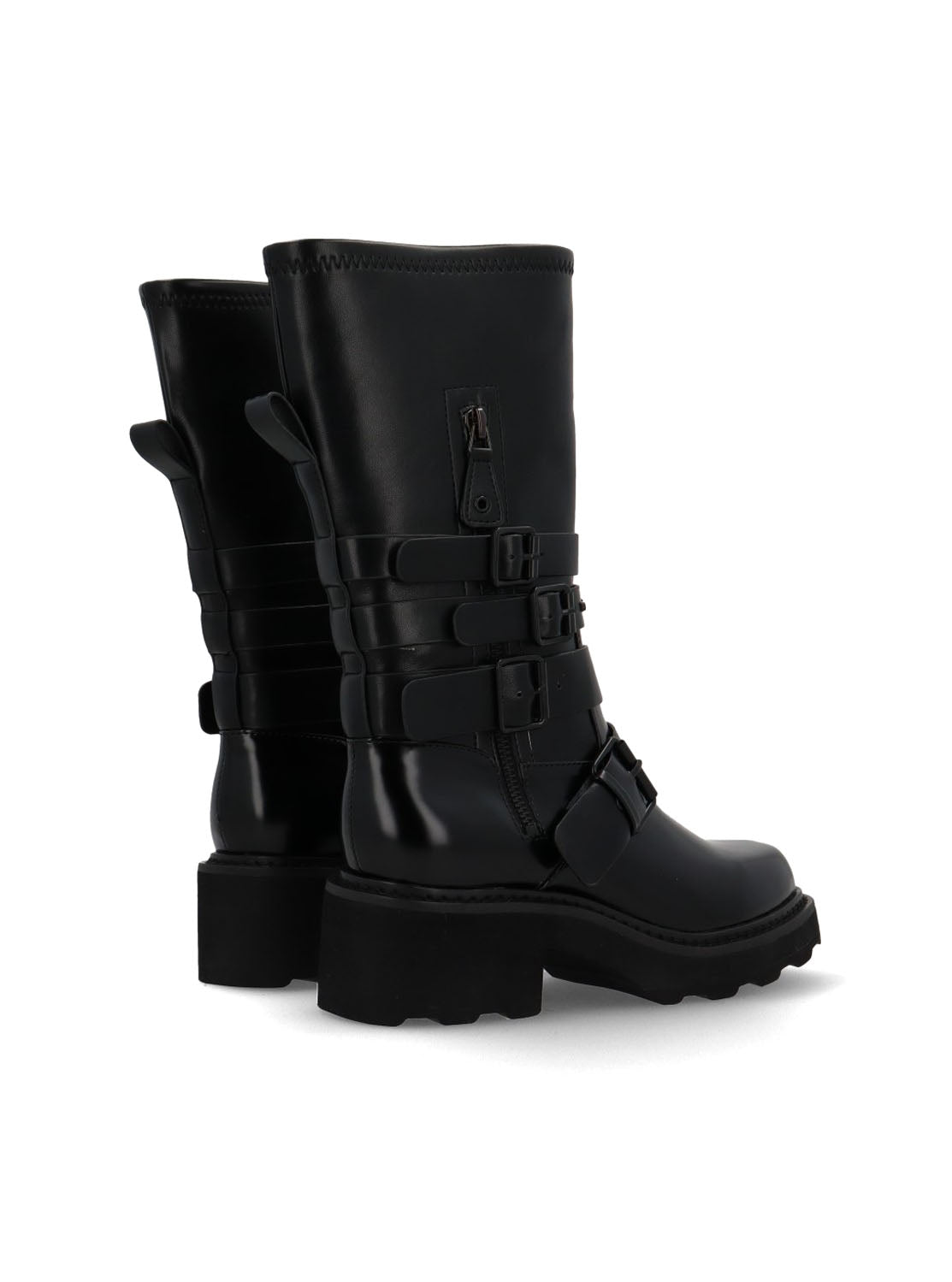 Bota biker negro