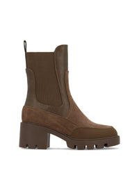 Botín chelsea track taupe