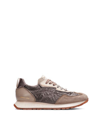 Deportivo "KANSAS" piel combi taupe