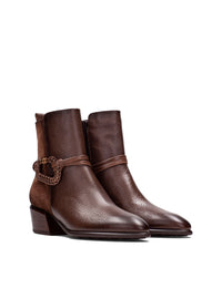 Botín "VERONA" piel avellana