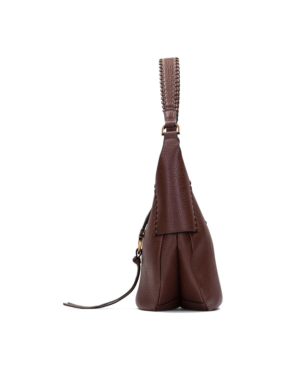 Bolso hobo piel sintética avellana