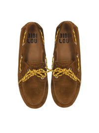 Mocasín nautico ante cuero