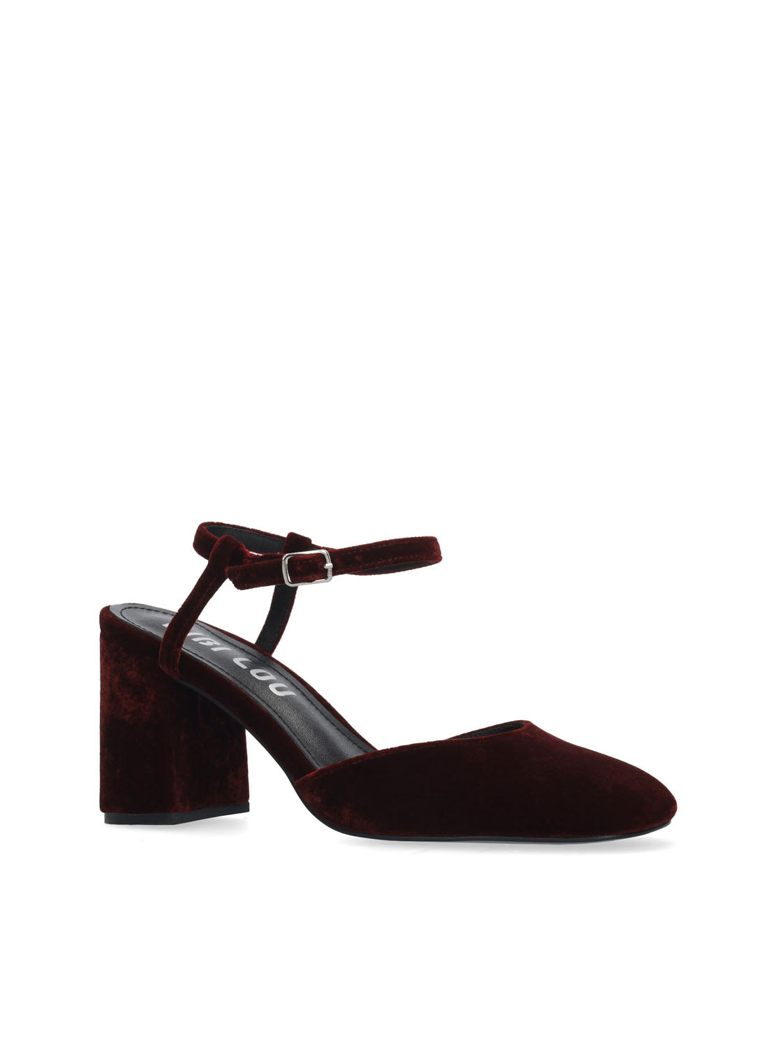 Salón pulsera terciopelo burdeos