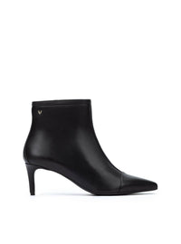 Botín tacón "FONTE" piel negro