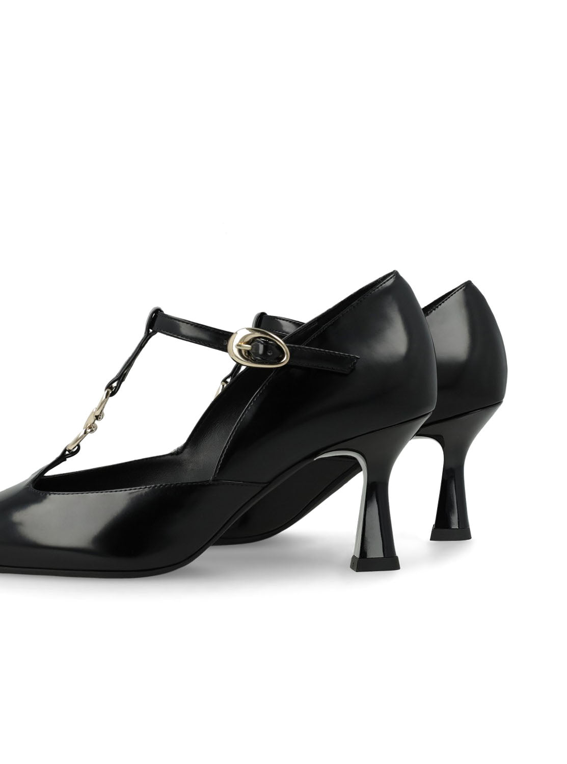 Salón "GAMO" piel negro