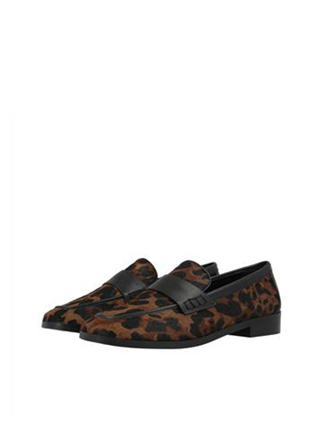 Mocasín antifaz pelo animal print