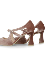 Salón "RODENAS" velvet rosa