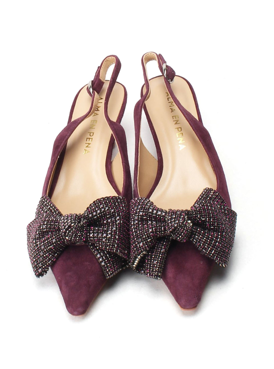 Salón maxi lazo ante burdeos