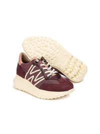 Deportivo "ULTRAFLY" piel burdeos