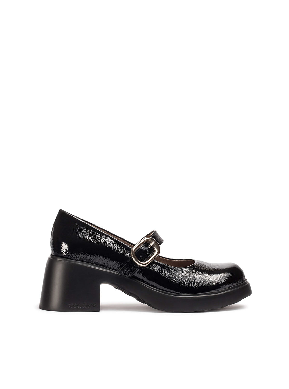 Bailarina maxi piel negro