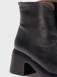 Botín confort basic piel negro