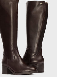 Bota "SANTAFÉ" piel marrón