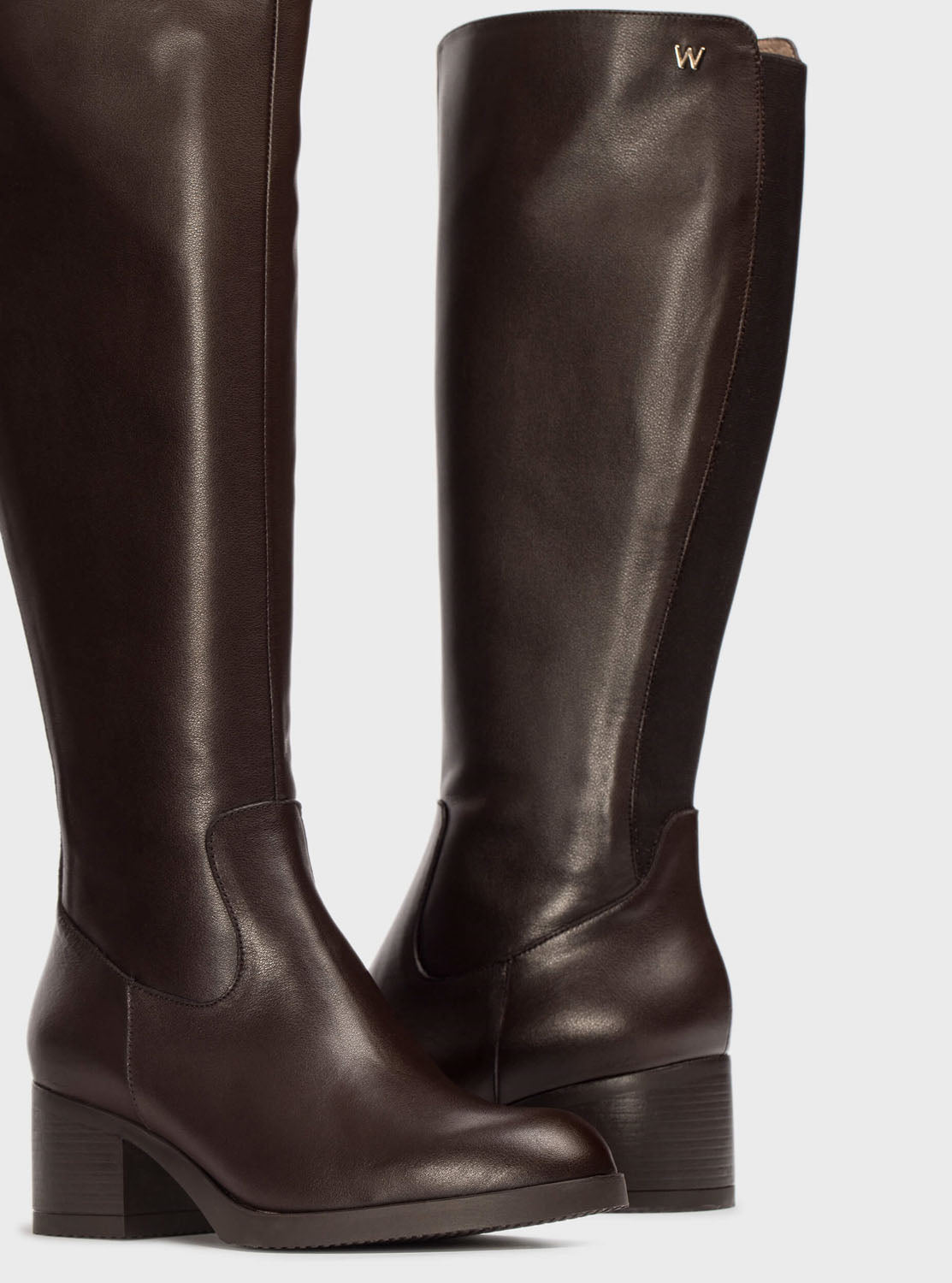 Bota "SANTAFÉ" piel marrón