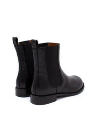 Botín chelsea basic piel negro