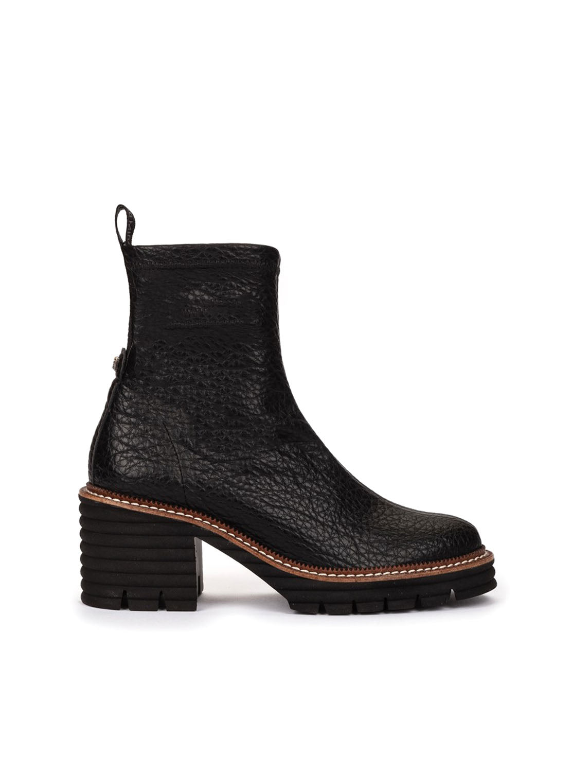 Botín "MIJAS" piel negro