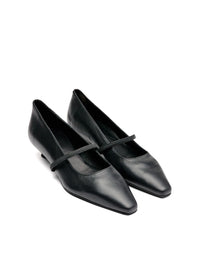 Salón elástico piel negro