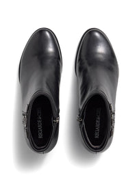 Botín anilla piel negro