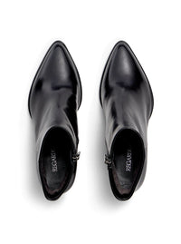 Botín campero piel negro