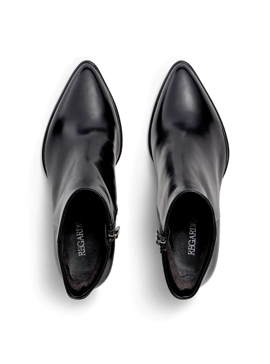 Botín campero piel negro