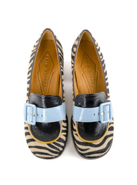 Mocasín "TEISIN" combi animal print