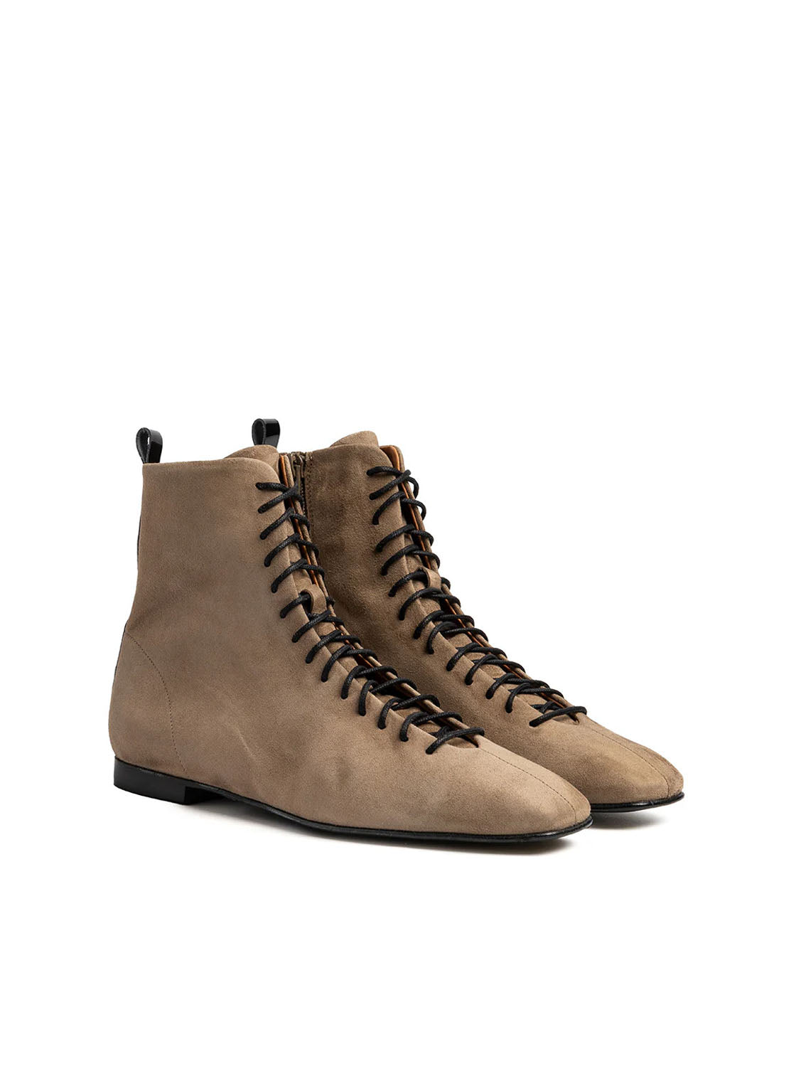 Botín cordones ante taupe