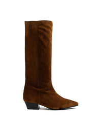 Bota "CLIO" ante marrón