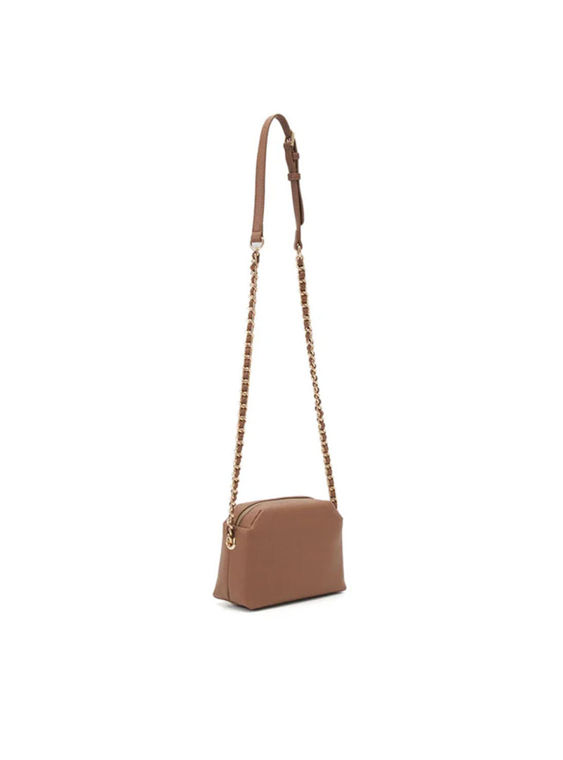 Bolso bandolera mini beige