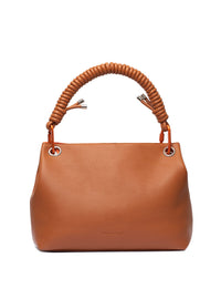 Bolso PETRA cadena rizada camel