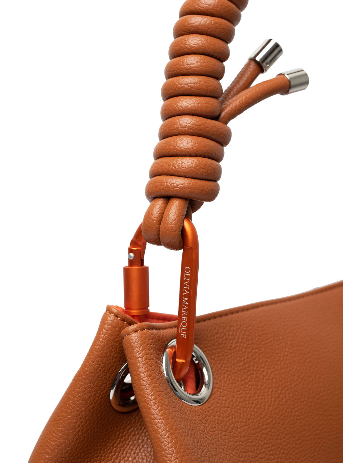 Bolso PETRA cadena rizada camel