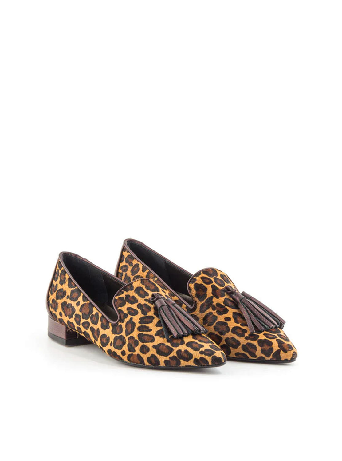 Slipper print leopardo