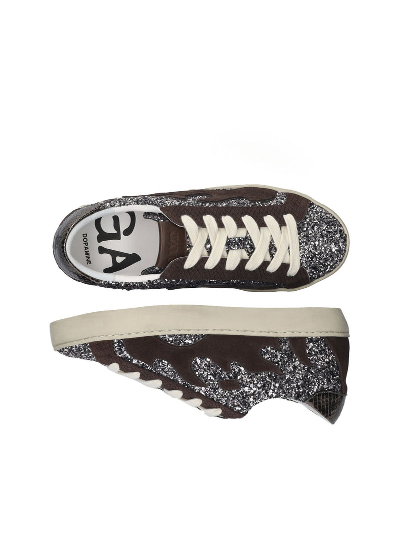 Deportivo GAMIN glitter gris