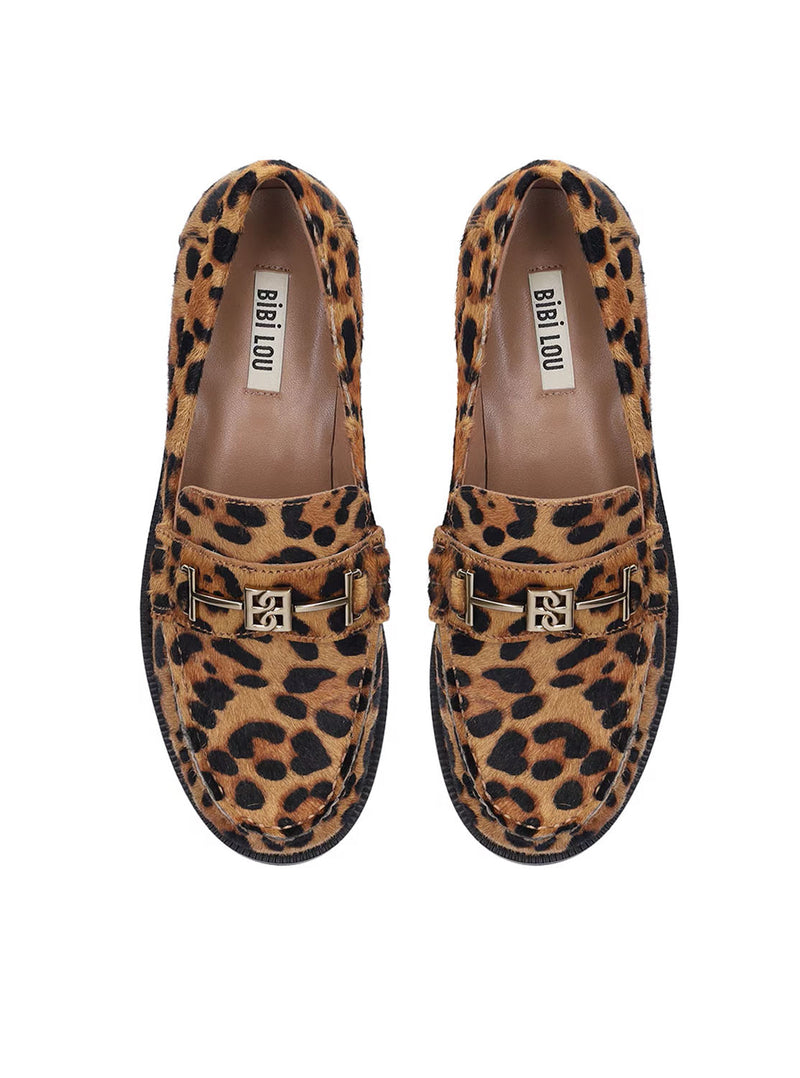 Mocasín print leopardo