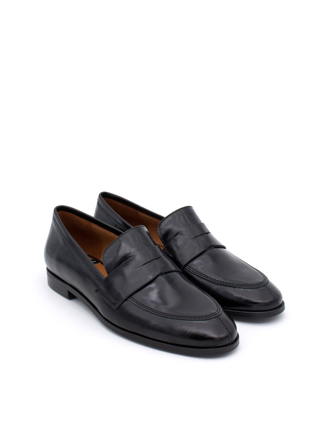 Mocasín basic piel negro