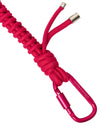 Cadena corta nylon rosa