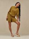 Sandalia "Goldenstar Hi" ante sand