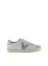 Zapatilla combi ante celeste