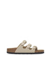 Sandalia bio "Florida" beige