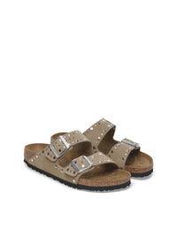 Sandalia bio "Arizona rivet" ante beige