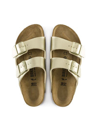 sandalia bio "Arizona" metalizada oro