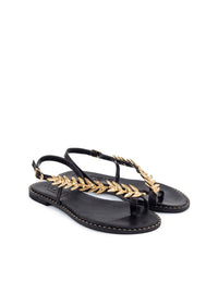 SANDALIA BLACK BLACK