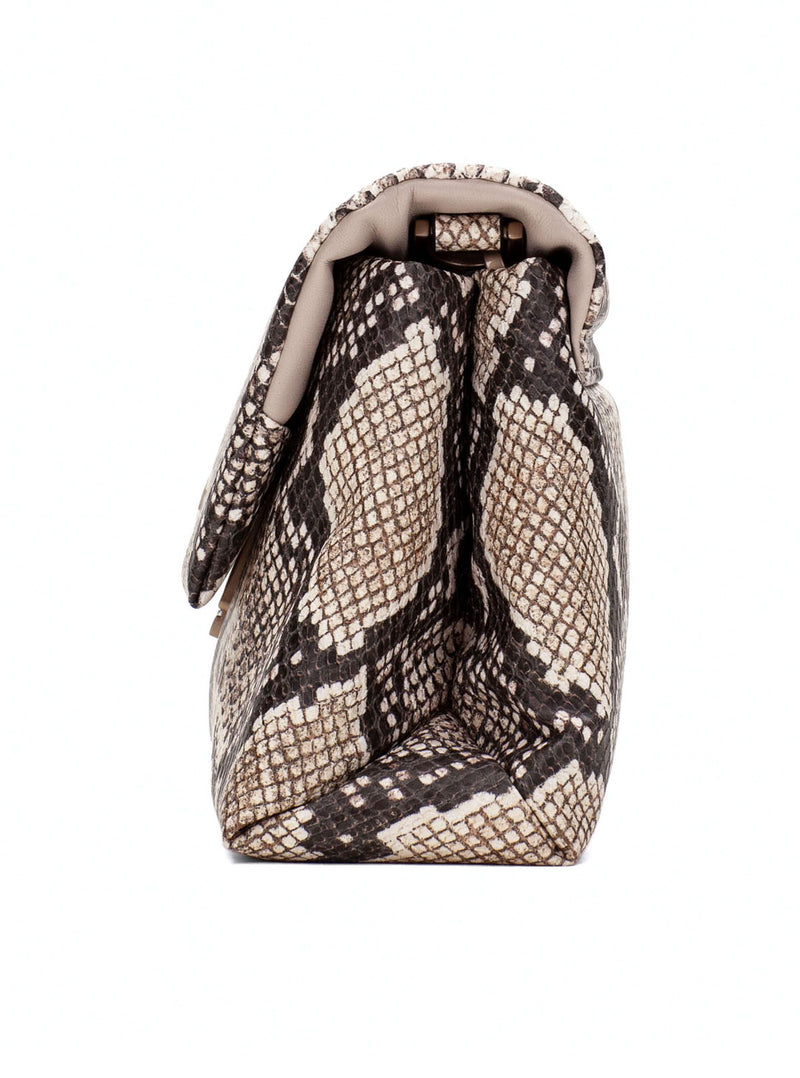 Bolso hombro animal print