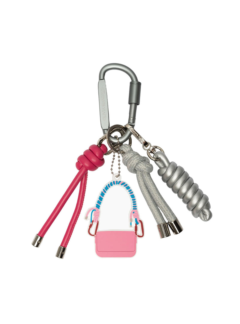 Charm bolso rosa