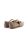 Bailarina tachas ante taupe