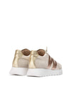 Deportivo combi tejido beige
