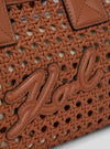Bolso rejilla cuero
