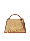Bolso bandolera signature rafia