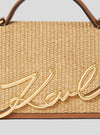 Bolso bandolera signature rafia