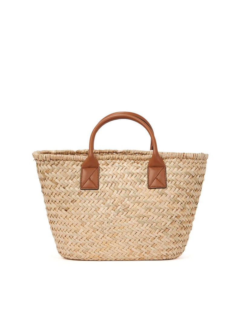 Bolso capazo signature rafia